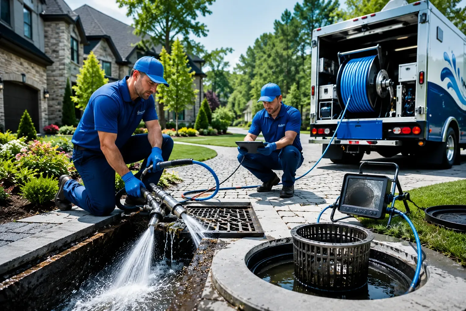 Local outdoor drain cleaning professionals in Great Bend, PA